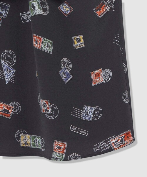 LOULOU WILLOUGHBY（ルルウィルビー）の「WEB 一部店舗限定【LOULOU WILLOUGHBY】レタープリントリボンブラウス（シャツ/ブラウス・レディース・ピンク/ネイビー・2）」の22枚目の写真