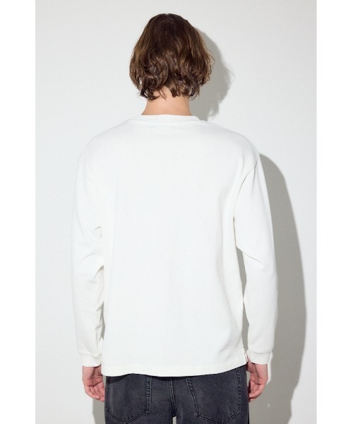 AZUL by moussy(アズールバイマウジー)の「CHOOSE LIFE長袖Tシャツ(Tシャツ/カットソー・メンズ・ブラック/ホワイト・LARGE/MEDIUM/SMALL)」の14枚目の写真