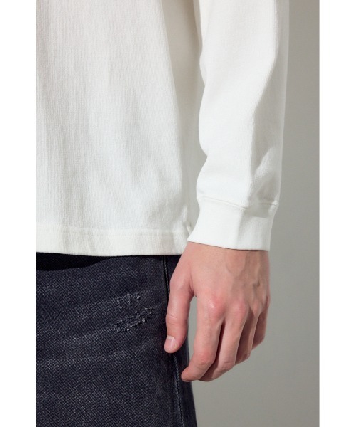 AZUL by moussy(アズールバイマウジー)の「CHOOSE LIFE長袖Tシャツ(Tシャツ/カットソー・メンズ・ブラック/ホワイト・LARGE/MEDIUM/SMALL)」の17枚目の写真