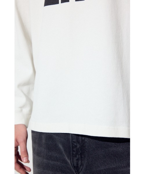 AZUL by moussy(アズールバイマウジー)の「CHOOSE LIFE長袖Tシャツ(Tシャツ/カットソー・メンズ・ブラック/ホワイト・LARGE/MEDIUM/SMALL)」の18枚目の写真