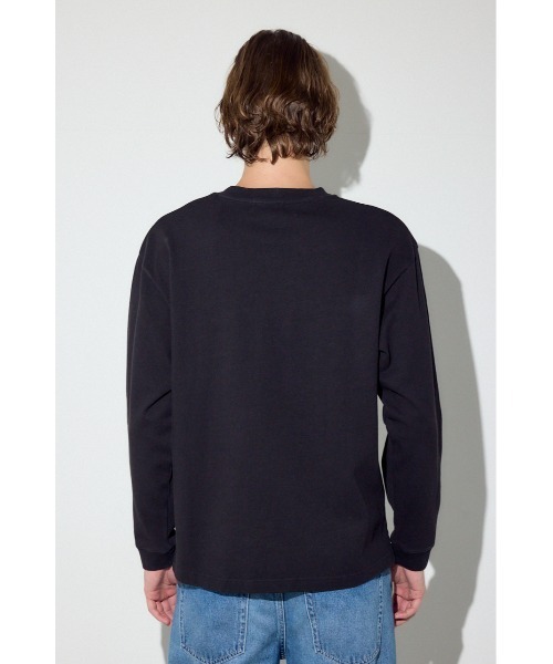 AZUL by moussy(アズールバイマウジー)の「CHOOSE LIFE長袖Tシャツ(Tシャツ/カットソー・メンズ・ブラック/ホワイト・LARGE/MEDIUM/SMALL)」の3枚目の写真