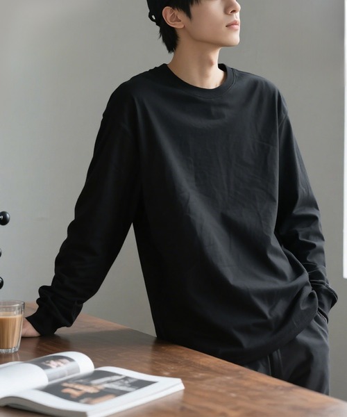 SBG(エスビー)の「SBG ヘビーウエイト クルーネックシャツ(Tシャツ/カットソー・メンズ・ブラック/グレー/ホワイト・LARGE/MEDIUM)」の2枚目の写真