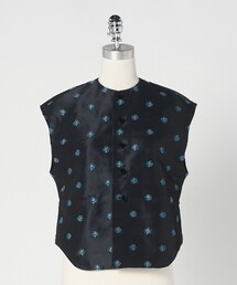 LOEFF | <LOEFF>ピンポンツリースポンジ ジャガード ベスト(ベスト)