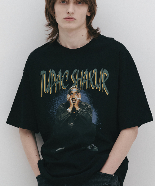 Bravado(ブラヴァド)の「TUPAC SITTING (BRENT2390)(Tシャツ/カットソー・メンズ・その他・2XL/L/M/XL)」の2枚目の写真