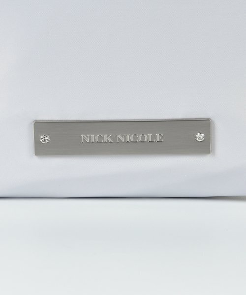 NICK&NICOLE(ニックアンドニコール)の「CRYSTAL NYLON MULTI WAY BAG_SILVER(ショルダーバッグ・レディース・その他・ONE SIZE)」の4枚目の写真
