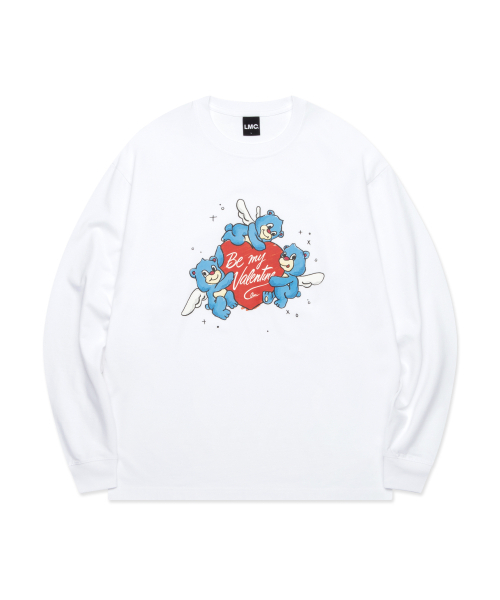 LMCの「HEART BEAR LONG SLV TEE white(Tシャツ/カットソー・レディース・その他・S/M/L/XL)」の1枚目の写真