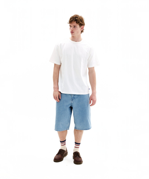 EASTGATE（イーストゲート）の「[2-PACK] 1012 ミッドウェイトTシャツ（Tシャツ/カットソー・レディース・ホワイト/ブラック/ネイビー/ヘザーグレー・SMALL/MEDIUM/LARGE/X-LARGE）」の10枚目の写真