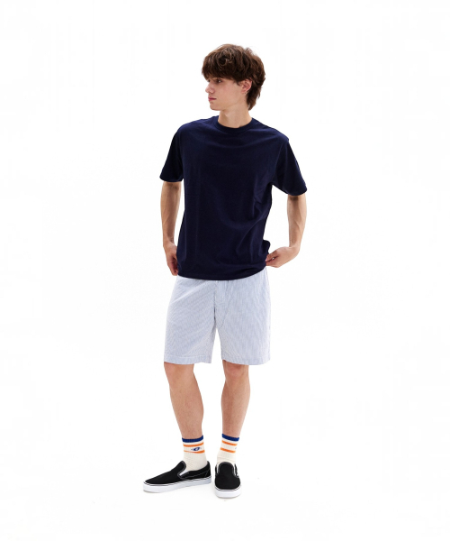 EASTGATE（イーストゲート）の「[2-PACK] 1012 ミッドウェイトTシャツ（Tシャツ/カットソー・レディース・ホワイト/ブラック/ネイビー/ヘザーグレー・SMALL/MEDIUM/LARGE/X-LARGE）」の9枚目の写真