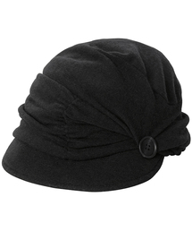 FLAREUP（フレアアップ）の「Soi Draped Cap (FL-743_Black)（キャップ