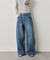 HANNE | カーブシルエットデニムパンツ(デニムパンツ)