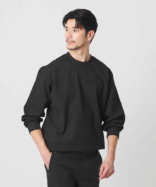 WEB限定 WARDROBE SMART】テックサーマル アジャスト カットソー【吸水
