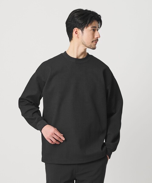 WEB限定 WARDROBE SMART】テックサーマル アジャスト カットソー【吸水
