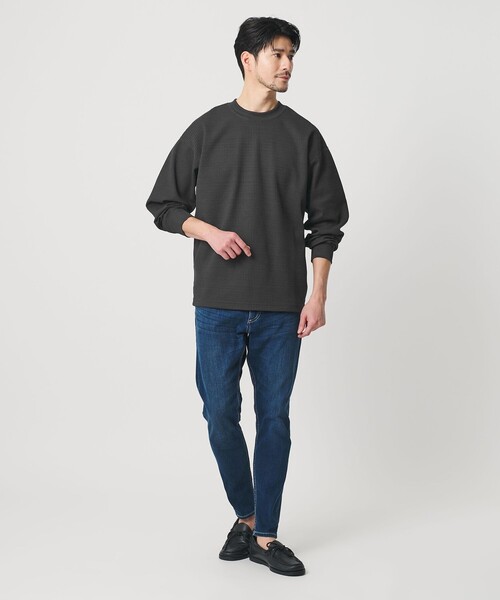 WEB限定 WARDROBE SMART】テックサーマル アジャスト カットソー【吸水