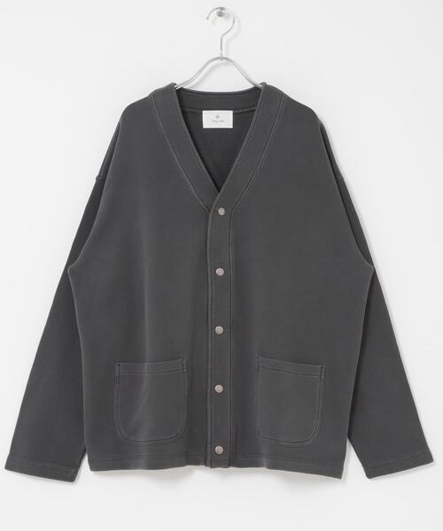 URBAN RESEARCH Sonny Label（アーバンリサーチサニーレーベル）の「スウェットVネックカーディガン（スウェット・メンズ・チャコールグレー/ネイビー・MEDIUM/LARGE）」の21枚目の写真