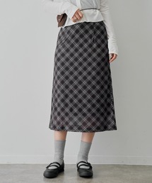NOGLE | 【NOGLE/ノグル】シアーバイアスチェックスカート(スカート)