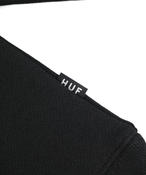 HUF(ハフ)の「【C-HUF3】【HUF/ハフ】TRANSIT AUTHORITY CREWNECK SWEAT PF00760(スウェット・メンズ・ブラック・SMALL/LARGE/MEDIUM)」の5枚目の写真