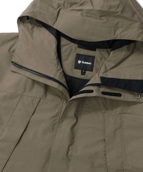 GOLDWIN(ゴールドウィン)の「GOLDWIN PERTEX UNLIMITED 2L Jacket ゴールドウイン パーテックスアンリミテッドツーレイヤージャケット(ユニセックス)(ナイロンジャケット・メンズ・ブラック・2/3)」の9枚目の写真