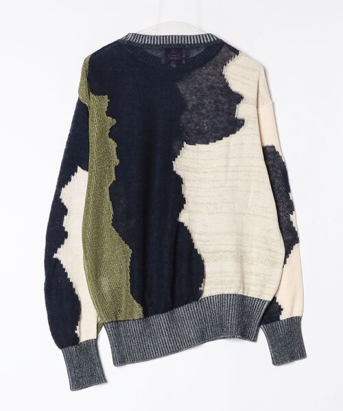 Vivienne Westwood MAN（ヴィヴィアンウエストウッドマン）の「MULTICOLOR KNIT（カーディガン/ボレロ・メンズ・ブルー・FREE）」の2枚目の写真