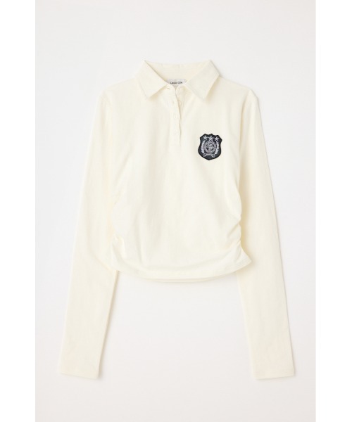 LAGUA GEM(ラグアジェム)の「USEFUL WAPPEN CUT トップス(Tシャツ/カットソー・レディース・アイボリー/ライトイエロー/ネイビー・FREE)」の22枚目の写真