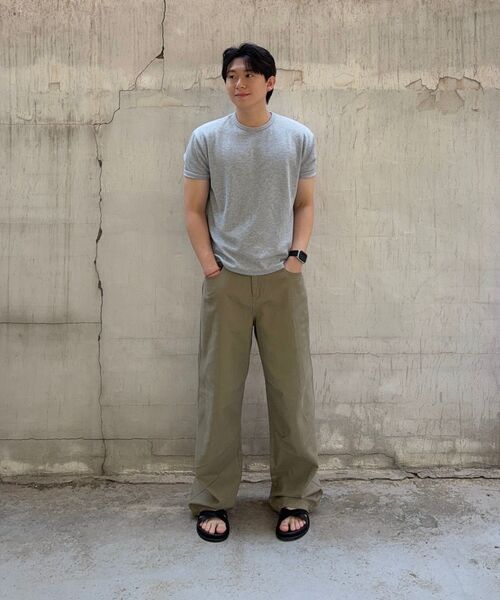 EXCONTAINER(エックスコンテナ)の「ユーティリティダートコットンパンツ (カーキベージュ)(その他パンツ・メンズ・その他・MEDIUM/LARGE/X-LARGE/SMALL)」の9枚目の写真