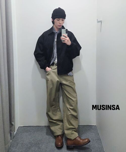 EXCONTAINER(エックスコンテナ)の「ユーティリティダートコットンパンツ (カーキベージュ)(その他パンツ・メンズ・その他・MEDIUM/LARGE/X-LARGE/SMALL)」の12枚目の写真