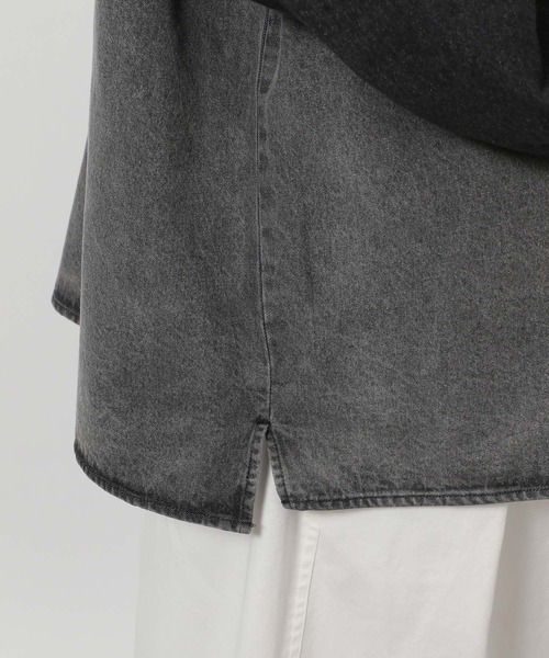 LAKOLE(ラコレ)の「グラデデニムシャツ / 638225(シャツ/ブラウス・メンズ・ブラック/ブルー・MEDIUM/LARGE)」の8枚目の写真