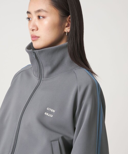 CITEN（シテン）の「＜CITEN＞トラックジャケット（ブルゾン・レディース・ネイビー/グレー系・M/S）」の18枚目の写真