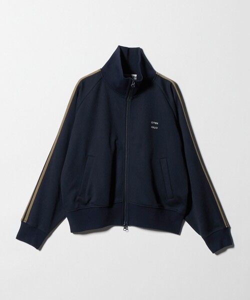 CITEN（シテン）の「＜CITEN＞トラックジャケット（ブルゾン・レディース・ネイビー/グレー系・M/S）」の9枚目の写真