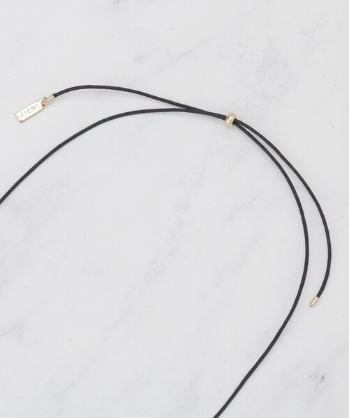 INDIVI（インディヴィ）の「【長さ調整自由】メタルカーブバーネックレス（ネックレス・レディース・ゴールド/シルバー・00）」の6枚目の写真