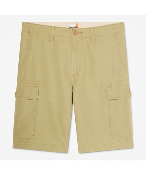 Timberland(ティンバーランド)の「コットンリネン カーゴ ショーツ メンズ(カーゴパンツ・メンズ・セージグリーン・30inch/32inch/34inch/36inch/38inch)」の5枚目の写真