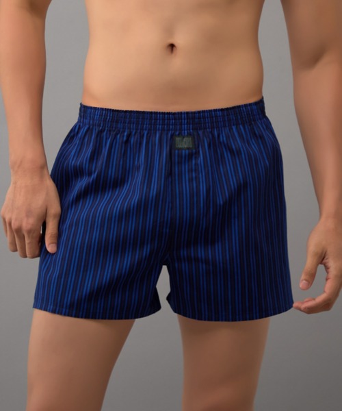 BODY WILD(ボディーワイルド)の「BODY WILD/ボディワイルド トランクス ゆったり穿けてストレスフリー ストライプ柄(トランクス・メンズ・その他1/その他2/その他3・MEDIUM/LARGE/X-LARGE)」の2枚目の写真