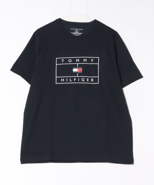 TOMMY HILFIGER(トミーヒルフィガー)の「TOMMY HILFIGER Tシャツ(Tシャツ/カットソー・メンズ・ネイビー/ホワイト/ヘザーグレー・LARGE/X-LARGE/MEDIUM)」の3枚目の写真