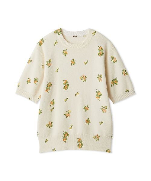 Mila Owen(ミラオーウェン)の「フラワープリントアンサンブルプルオーバー(Tシャツ/カットソー・レディース・ブルー/オレンジ・1/0)」の20枚目の写真