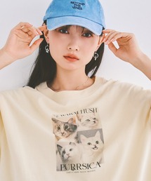 COLORME（カラーミー）の「オーバーサイズねこロンT（Tシャツ/カットソー）」