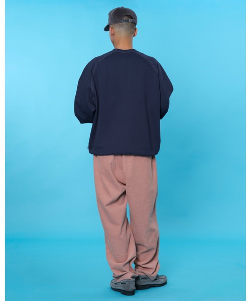 KEBOZ(ケボズ)の「UC SWEAT CREWNECK(スウェット・メンズ・グリーン/レッド・2XL/L/S/XL/M)」の3枚目の写真