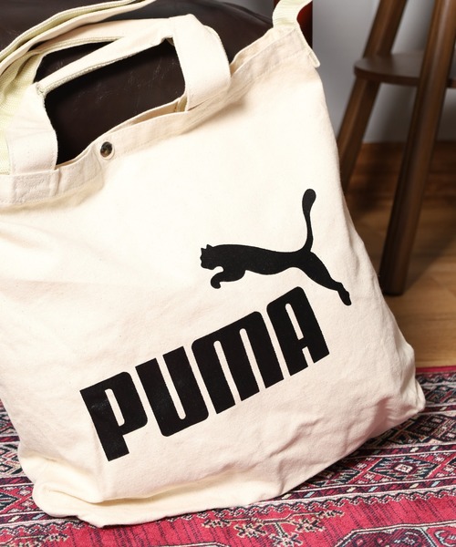 PUMA（プーマ）の「ＰＵＭＡ　２ＷＡＹトートバッグ（トートバッグ・メンズ・ブラック/アイボリー・FREE）」の5枚目の写真