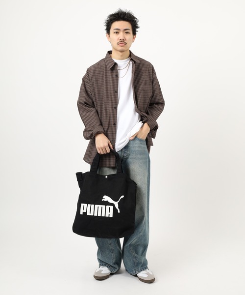 PUMA（プーマ）の「ＰＵＭＡ　２ＷＡＹトートバッグ（トートバッグ・メンズ・ブラック/アイボリー・FREE）」の13枚目の写真