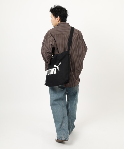 PUMA（プーマ）の「ＰＵＭＡ　２ＷＡＹトートバッグ（トートバッグ・メンズ・ブラック/アイボリー・FREE）」の18枚目の写真