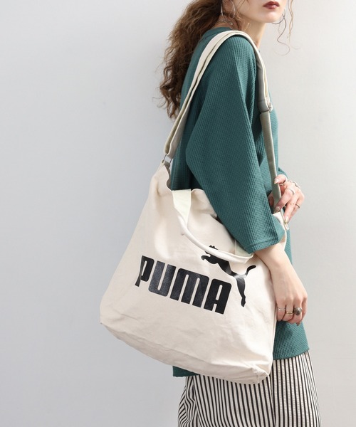 PUMA（プーマ）の「ＰＵＭＡ　２ＷＡＹトートバッグ（トートバッグ・メンズ・ブラック/アイボリー・FREE）」の19枚目の写真