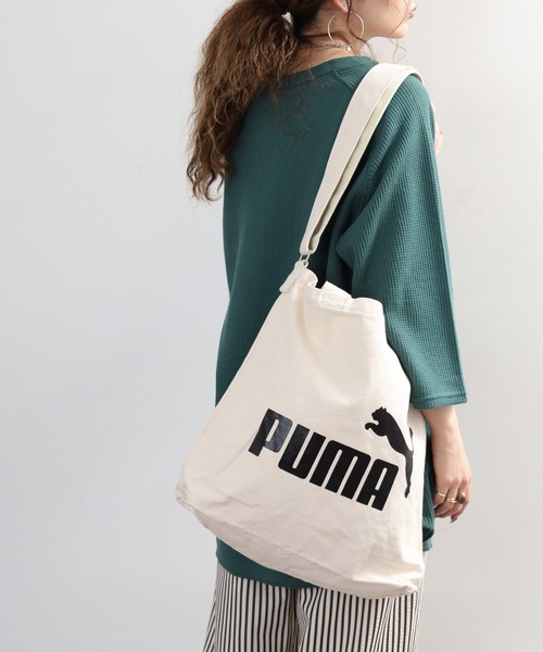PUMA（プーマ）の「ＰＵＭＡ　２ＷＡＹトートバッグ（トートバッグ・メンズ・ブラック/アイボリー・FREE）」の20枚目の写真