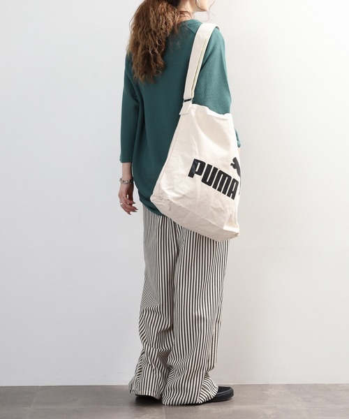 PUMA（プーマ）の「ＰＵＭＡ　２ＷＡＹトートバッグ（トートバッグ・メンズ・ブラック/アイボリー・FREE）」の22枚目の写真