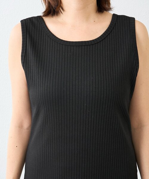 RIVE DROITE（リヴドロワ）の「予約【シリーズ累計販売数一万枚突破！】2WAYリブタンクワンピース（ワンピース・レディース・モカ/ブラック/チャコールグレー・FREE/36/40）」の20枚目の写真