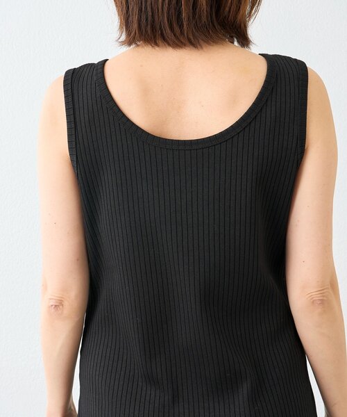 RIVE DROITE（リヴドロワ）の「予約【シリーズ累計販売数一万枚突破！】2WAYリブタンクワンピース（ワンピース・レディース・モカ/ブラック/チャコールグレー・FREE/36/40）」の21枚目の写真