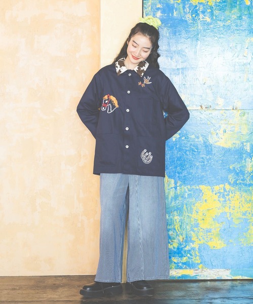 niko and...(ニコアンド)の「バンダナシュシュ(シュシュ・レディース・イエロー/ネイビー/ライトグリーン/ピンク・0)」の18枚目の写真