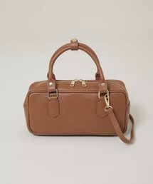 AULENTTI | AULENTTI/レザー2WAYスクエアボストン(ボストンバッグ)