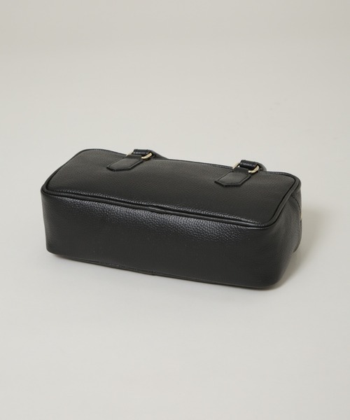 AULENTTI(オウレンティ)の「AULENTTI/レザー2WAYスクエアボストン(ボストンバッグ・レディース・ブラウン/ブラック・FREE)」の8枚目の写真