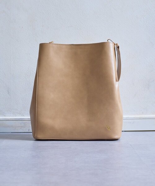 Thevon（ゼボン）の「【Yuna&Mayuコラボ企画】ウェーブハンドルトートバッグ（トートバッグ・レディース・グレイッシュベージュ/ブラック・FREE）」の16枚目の写真