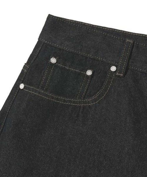 F.ILLUMINATE（フィルミネイト）の「【UNISEX】Filluminate／ダメージデニム（デニムパンツ・レディース・ブラック/インディゴブルー・X-SMALL/SMALL/MEDIUM）」の3枚目の写真