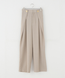 La TOTALITE（ラトータリテ）の「【洗える】タックボタンパンツ（その他パンツ）」