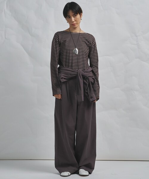 Whim Gazette（ウィムガゼット）の「【GEMINI】製品染めオールインワン（つなぎ/オールインワン・レディース・ピンク/ブラウン・FREE）」の20枚目の写真